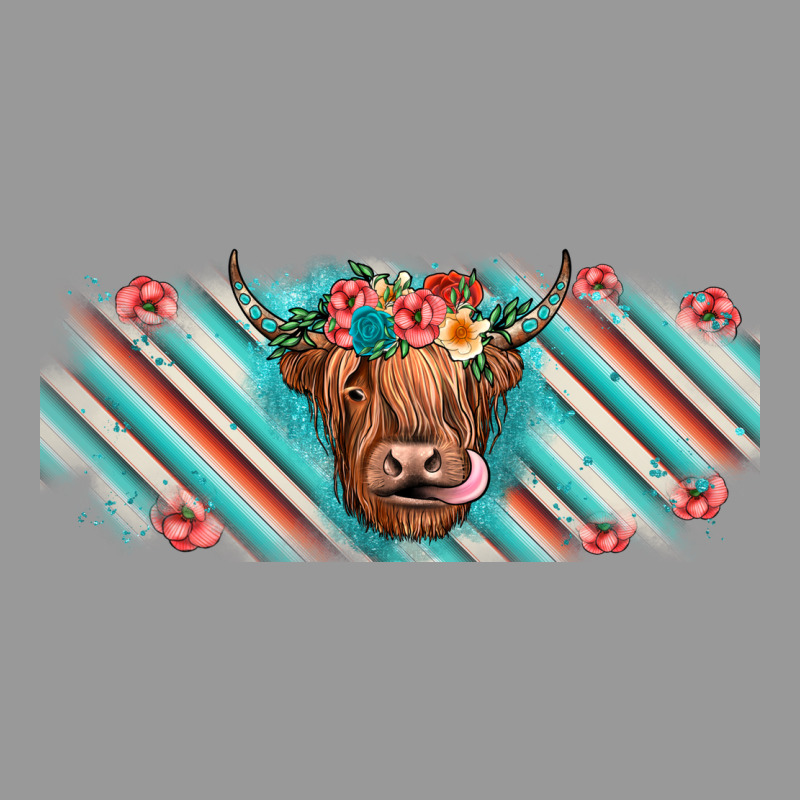 Cow Floral Vintage Hoodie by JahusDesignShop | Teevron