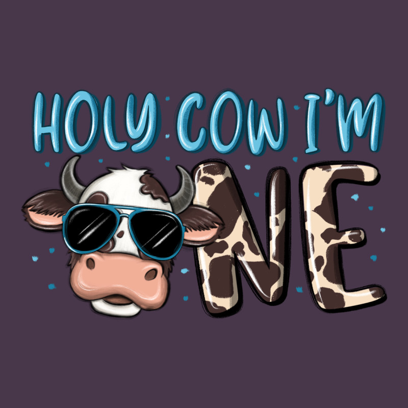 Holy Cow I'm One Heavyweight Hoodie by MaliasSmallBusiness | Teevron