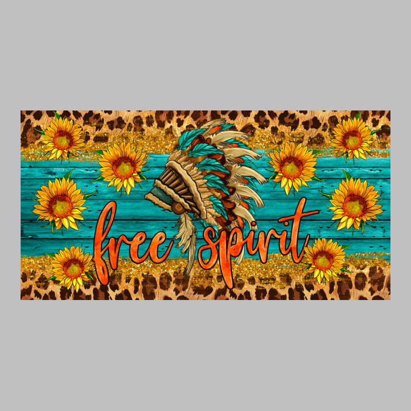 Free Spirit License Plate Long Sleeve Tee by HRA Design Shop | Teevron