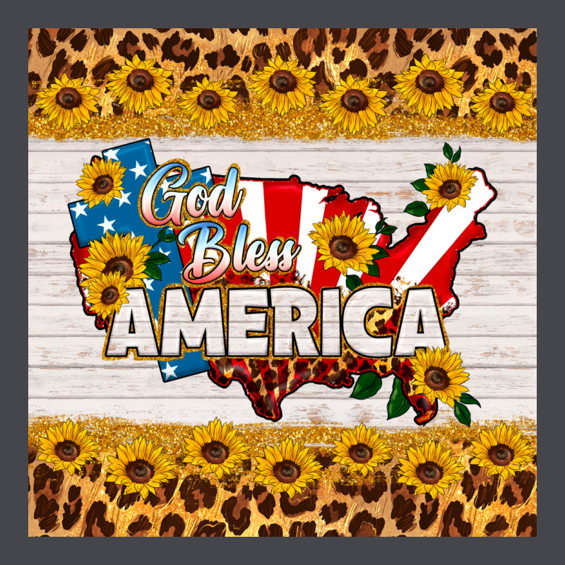 God Bless America Square Coaster Classic Tee by HRA Design Shop | Teevron