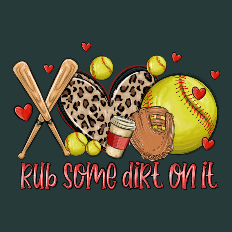 Rub Some Dirt On It Softball Premium Sweatshirt by MaliasSmallBusiness | Teevron