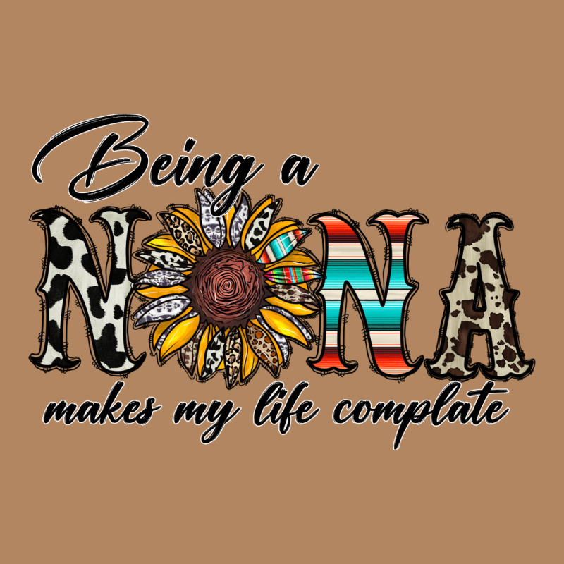 Being Nana Makes My Life Complate Long Sleeve Tee by CowhideDigitalArt | Teevron