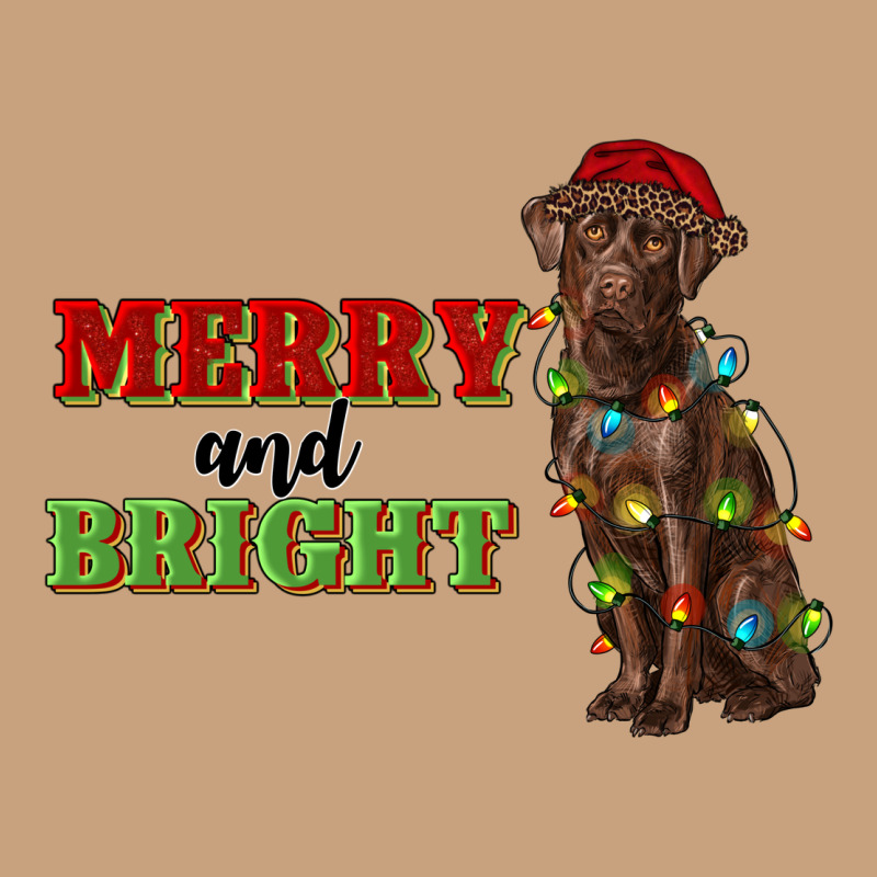 Merry And Bright Labrador Vintage Tee by RanaPortraitStore | Teevron