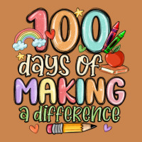 100 Days Of Making A Difference Heavyweight Hoodie | Teevron