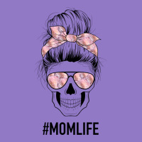 Pink Flower Mom Skull Urban Hoodie | Teevron