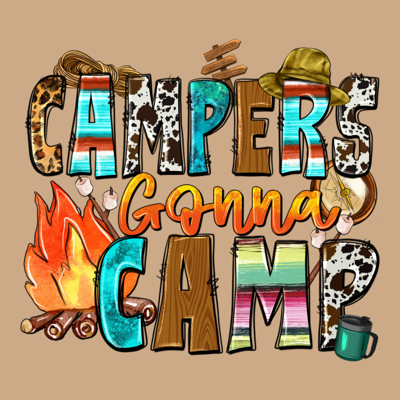 Campers Gonna Camp Vintage Hoodie by Zillion Design Studio | Teevron