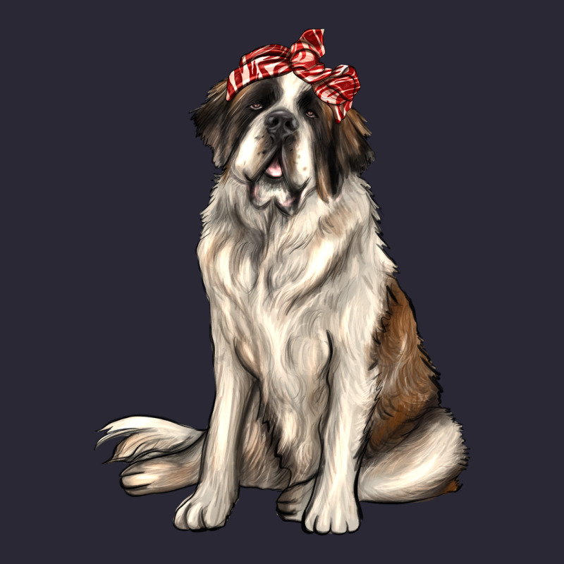 St Bernard With Bandanna Vintage Tee by texasbilliewilder | Teevron