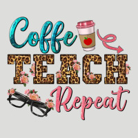 Coffee Teach Repeat Zipper Hoodie | Teevron