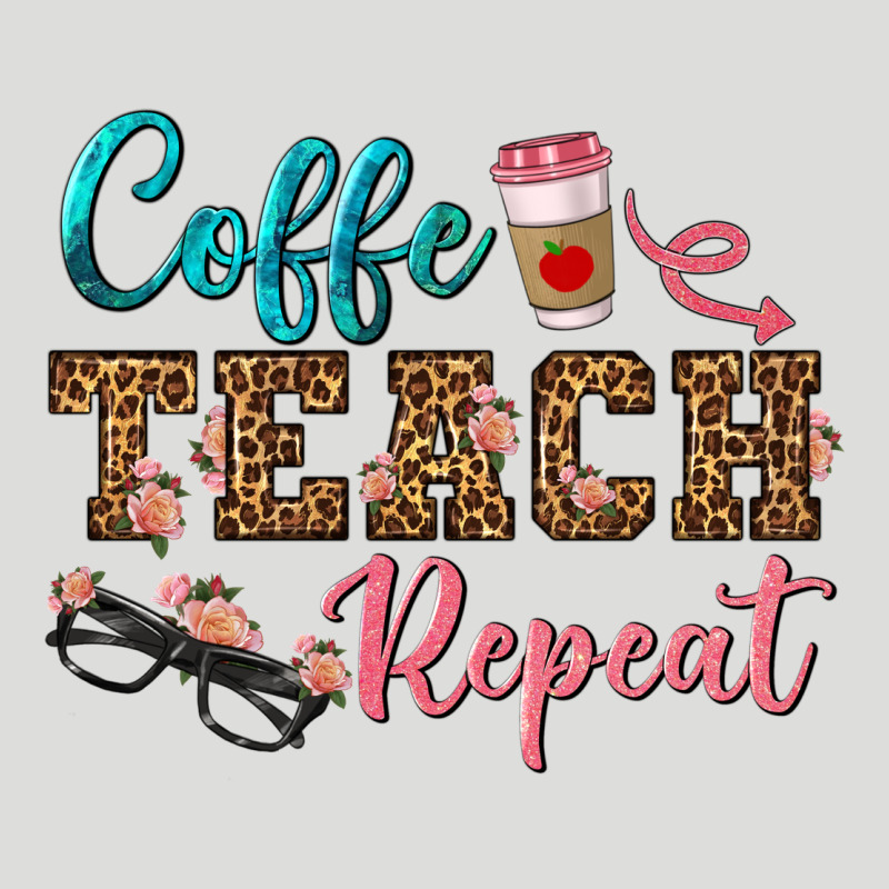 Coffee Teach Repeat Zipper Hoodie by BundleAndBundleShop | Teevron