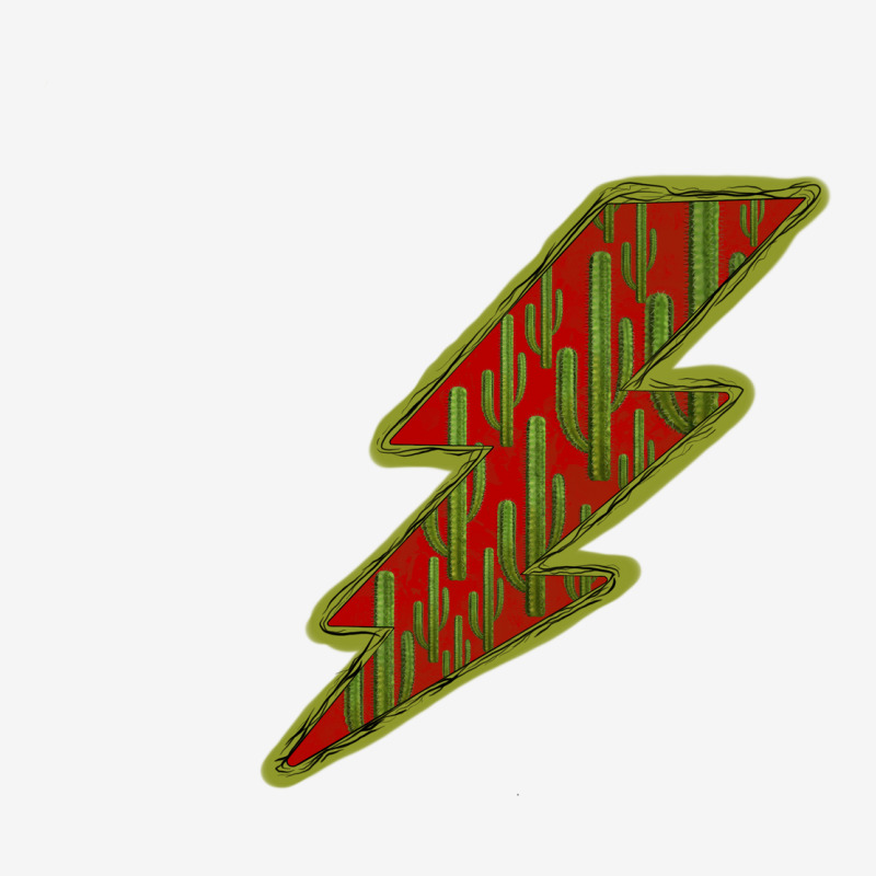 Cactus Pattern Lightning Urban Hoodie by Bettercallsaul | Teevron