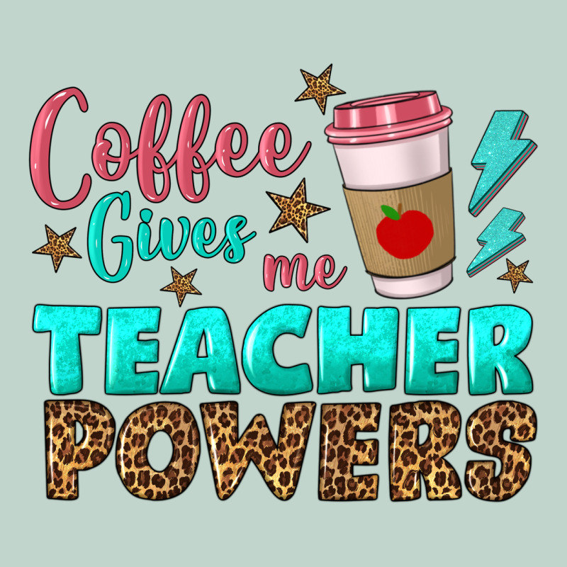 Coffee Gives Me Teacher Powers Zipper Hoodie by BundleAndBundleShop | Teevron