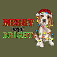 Merry And Bright Beagle Vintage Tee | Teevron