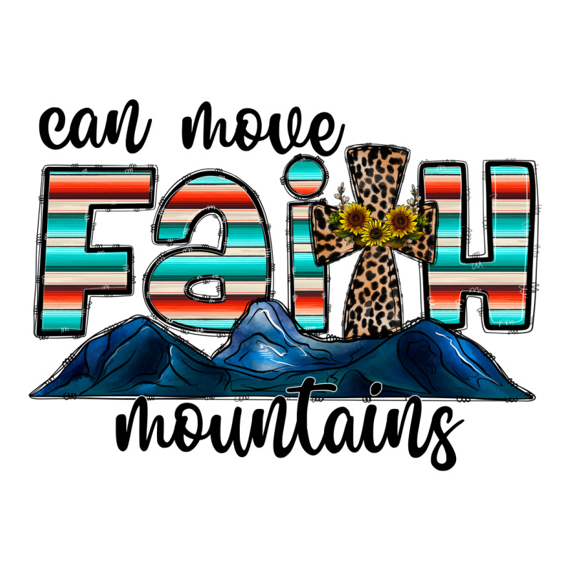 Can Move Faith Mountains Long Sleeve Tee by CowhideDigitalArt | Teevron