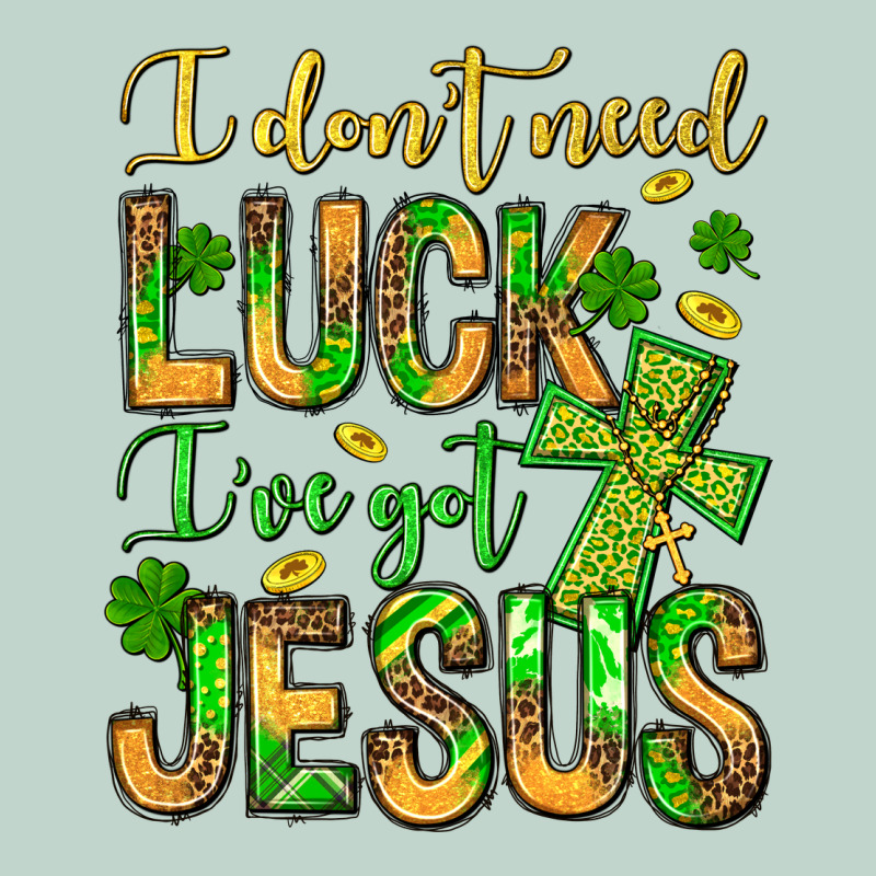 I Don't Need Luck I've Got Jesus Zipper Hoodie by Jasminsmagicworld | Teevron