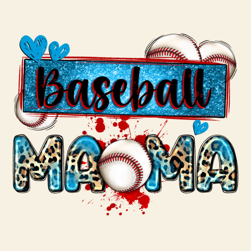 Baseball Mama With Leopard Vintage Tee by Zillion Design Studio | Teevron