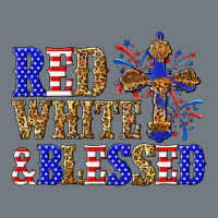 Red White And Blessed Heavyweight Sweatshirt | Teevron