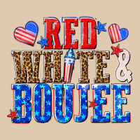 Red White And Boujee Billie Wilder Heavyweight Sweatshirt | Teevron
