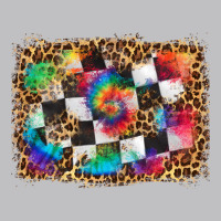 Race Leopard And Tie Dye Background Long Sleeve Tee | Teevron