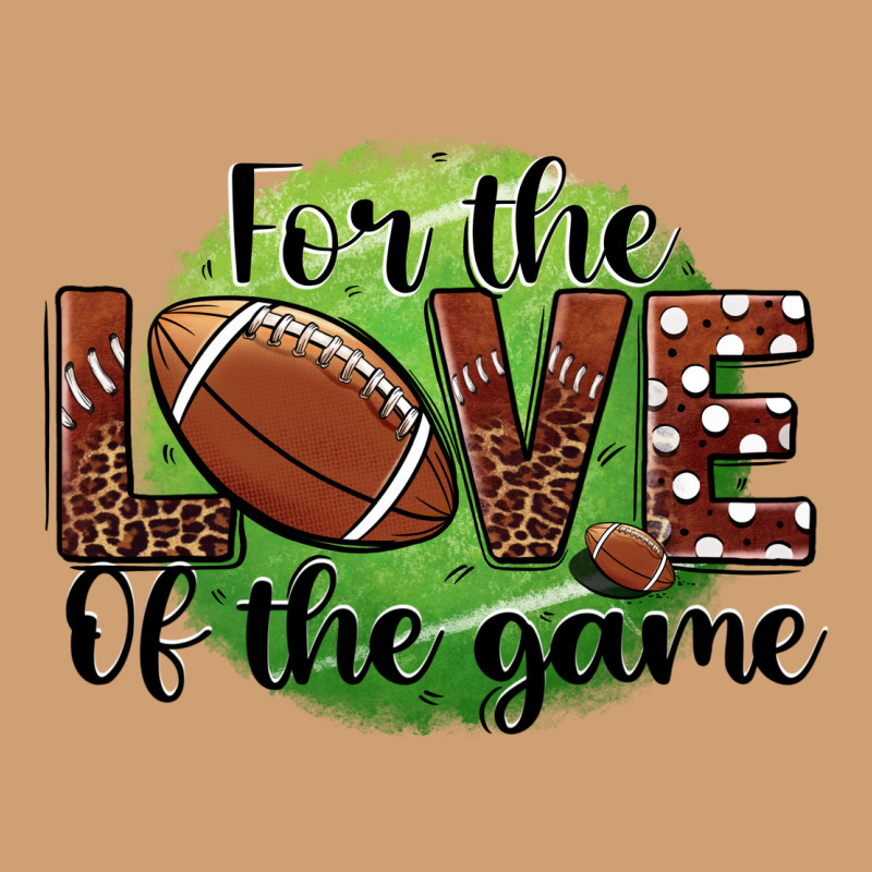 For The Love Of The Game Football Vintage Tee by BarkalooDesign | Teevron