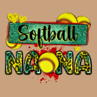 Softball Nana With Leopard Vintage Tee | Teevron
