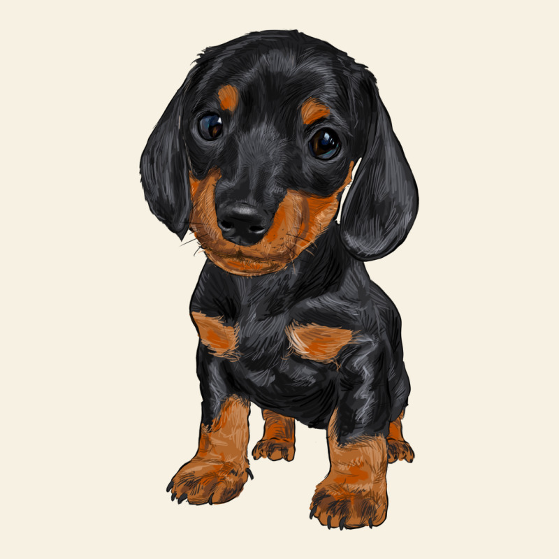 Dachshund Puppy Vintage Tee by RanaPortraitStore | Teevron