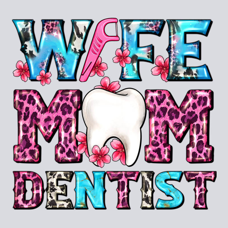 Wife Mom Dentist With Tooth And Floss Zipper Hoodie by AdoDesignShop | Teevron