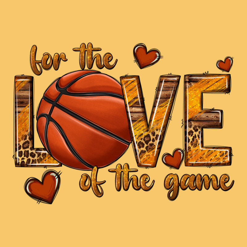 For The Love Of The Game Basketball Vintage Hoodie by texasbilliewilder | Teevron