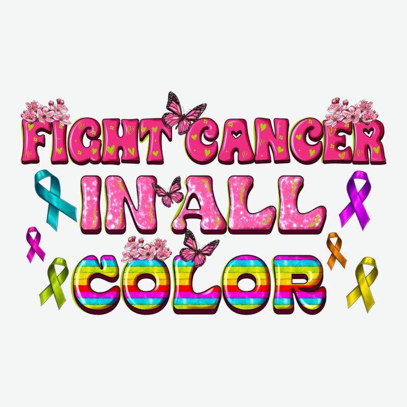 Fight Cancer In All Color Urban Heavy Tee by texasbilliewilder | Teevron