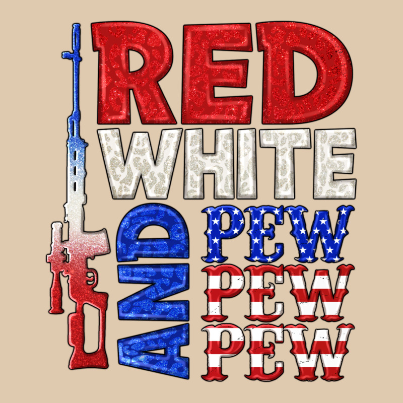 Red White And Pew Pew Pew Heavyweight Sweatshirt by texasbilliewilder | Teevron