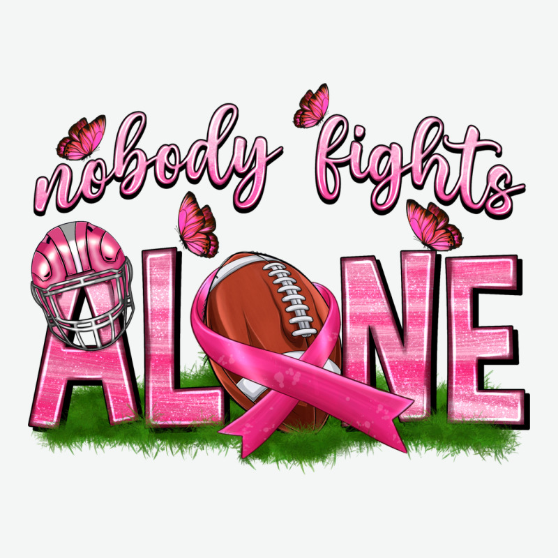 Football Nobody Fights Alone Urban Heavy Tee by texasbilliewilder | Teevron