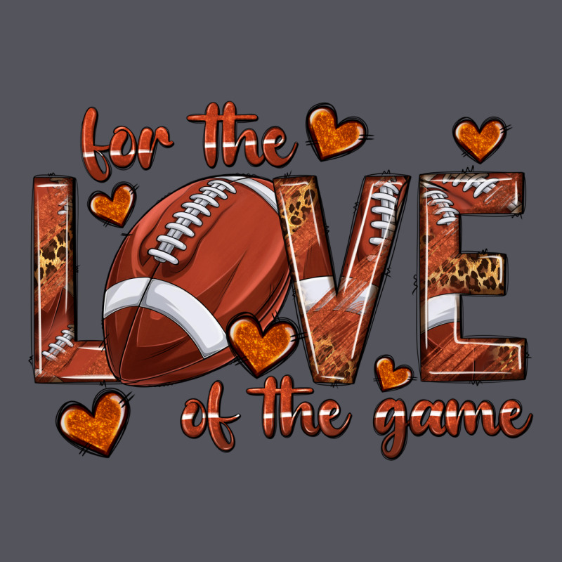 For The Love Of The Game Football Vintage Hoodie by texasbilliewilder | Teevron
