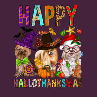Happy Hallothankmas Dog Long Sleeve Tee | Teevron