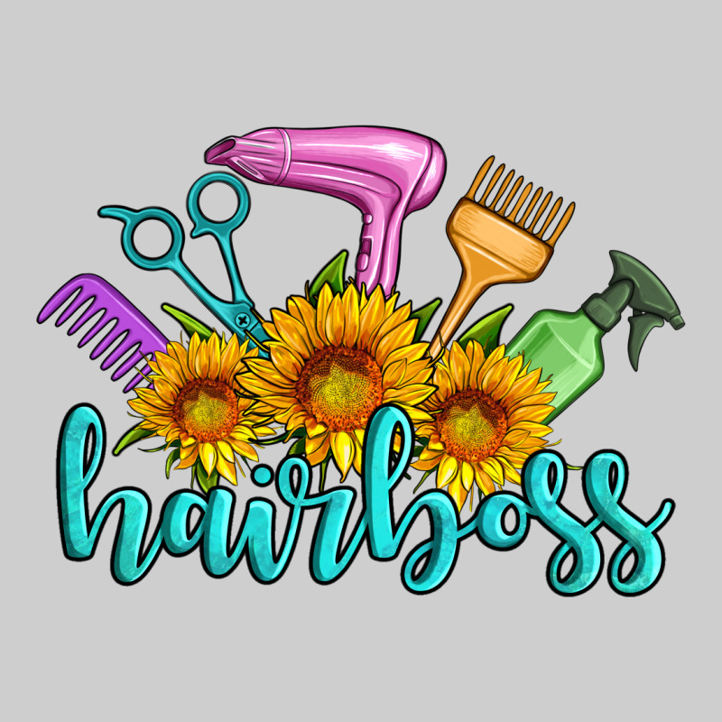 Hairboss Western Sunflowers Hairdresser Premium Tee by Artiststas | Teevron