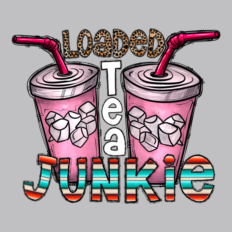 Loaded Tea Junkie Long Sleeve Tee by CowhideDigitalArt | Teevron
