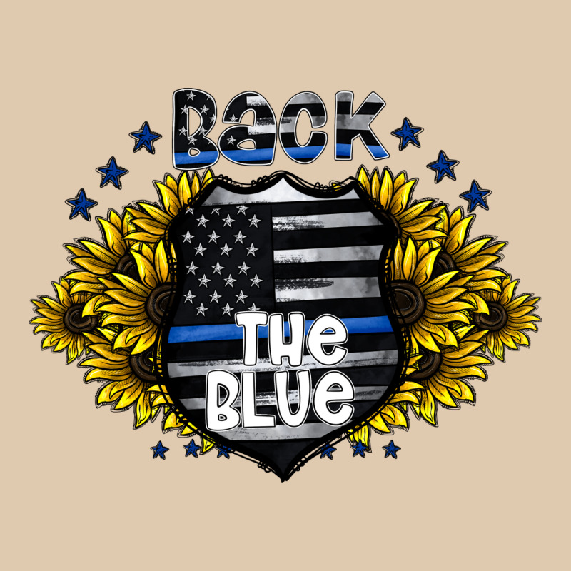Back The Blue Classic Tee by CowhideDigitalArt | Teevron