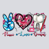 Peace Love Dental Zipper Hoodie | Teevron