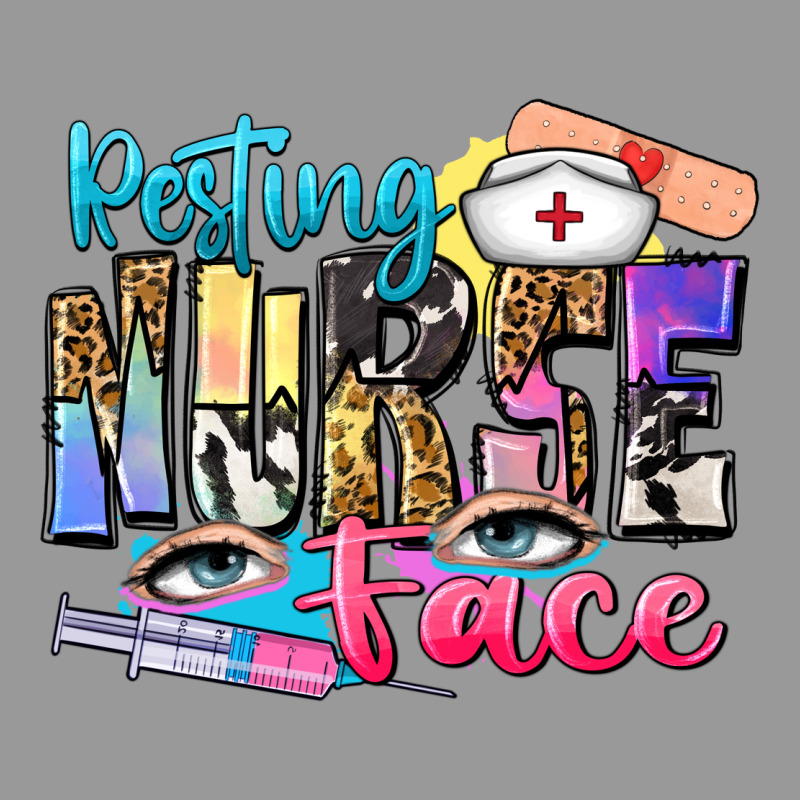 Resting Nurse Face Vintage Hoodie by Zillion Design Studio | Teevron