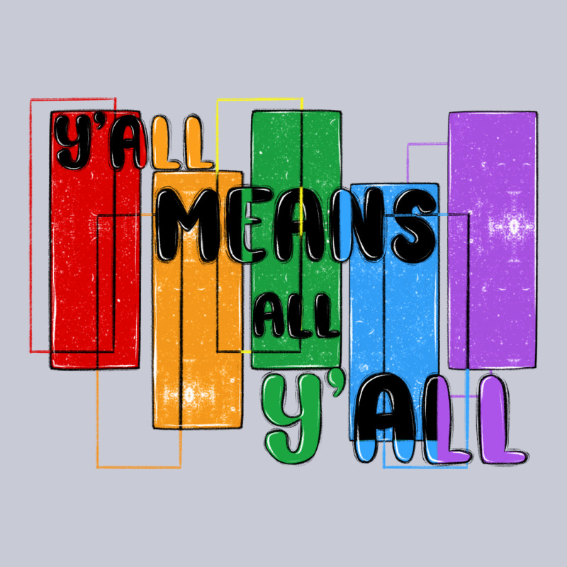 Y'all Means All Y'all Heavyweight Hoodie by MaliasSmallBusiness | Teevron