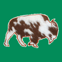 Cowhide Bison Silhouette Urban Hoodie | Teevron