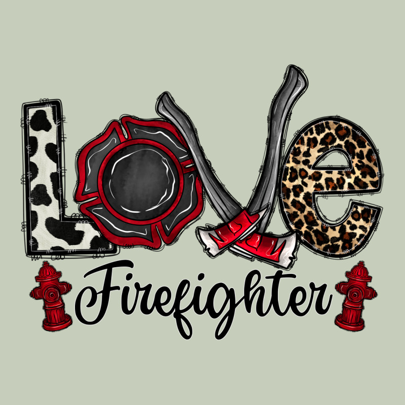 Love Firefighter Long Sleeve Tee by CowhideDigitalArt | Teevron