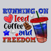Running On Iced Coffe And Freedom Heavyweight Sweatshirt | Teevron