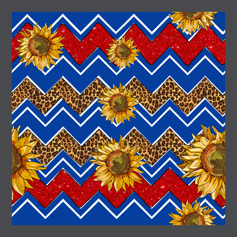4th Of July Sunflower Seamless  Pattern Zipper Hoodie by BundleAndBundleShop | Teevron
