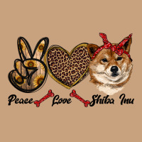 Peace Love Shiba Inu Vintage Tee | Teevron
