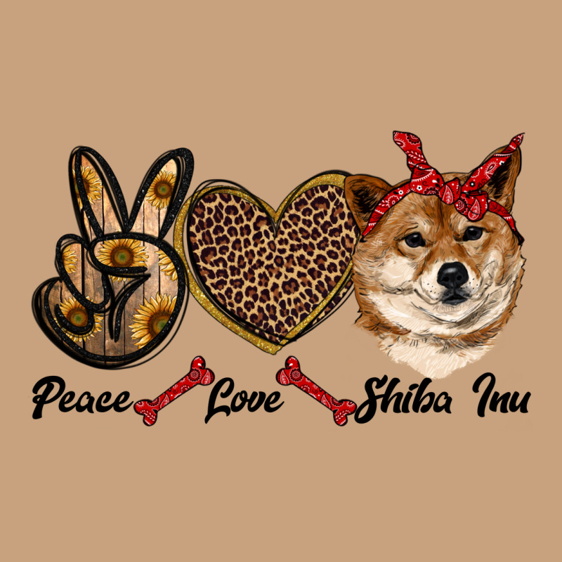 Peace Love Shiba Inu Vintage Tee by RanaPortraitStore | Teevron