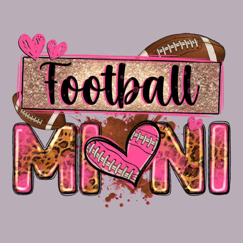 Football Mini With Leopard Vintage Tee by Zillion Design Studio | Teevron