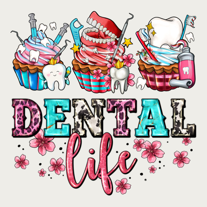 Dental Life With Cupcakes Zipper Hoodie by AdoDesignShop | Teevron