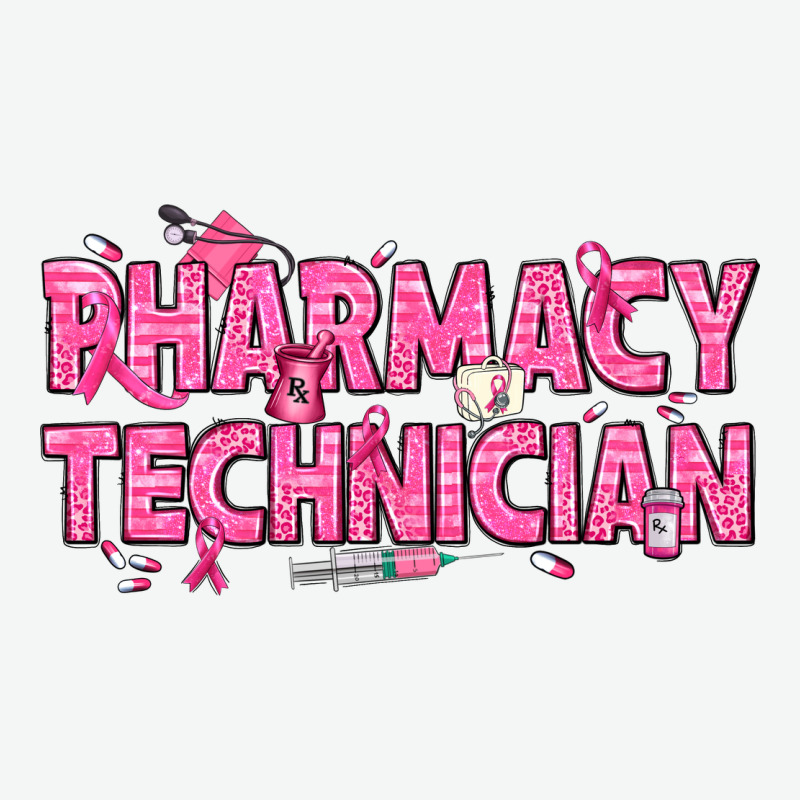 Breast Cancer Pharmacy Technician Urban Heavy Tee by texasbilliewilder | Teevron