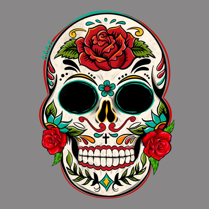 Mexican Day Of The Dead Vintage Tee by texasbilliewilder | Teevron