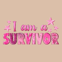 I Am A Survivor Breast Cancer Urban Heavy Tee | Teevron