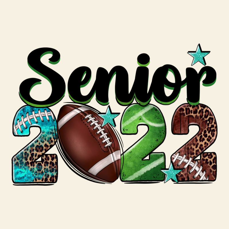 Football Senior 2022 Vintage Tee by BarkalooDesign | Teevron